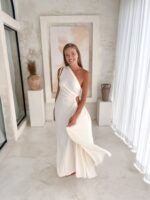 sommerkleid lang maxi creme 4