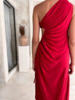 sommerkleid lang maxi rot 3