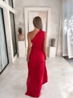 sommerkleid lang maxi rot 5