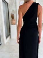 sommerkleid lang maxi schwarz 6