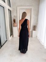 sommerkleid lang maxi schwarz 7