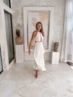 sommerkleid lang senti creme 4