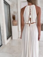 sommerkleid lang senti creme 6