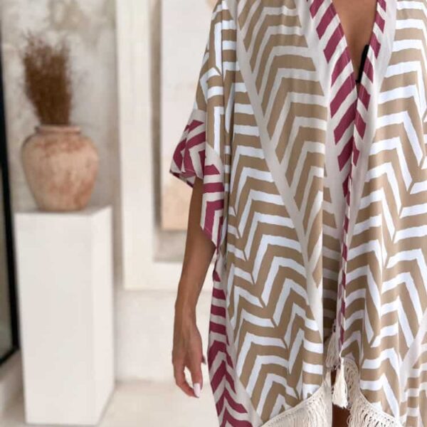 strandueberwurf strandkleid line beige 8