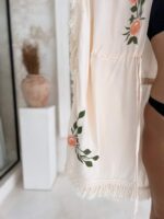 strandueberwurf strandkleid mia kurz creme