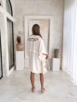 strandueberwurf strandkleid mia kurz creme 2