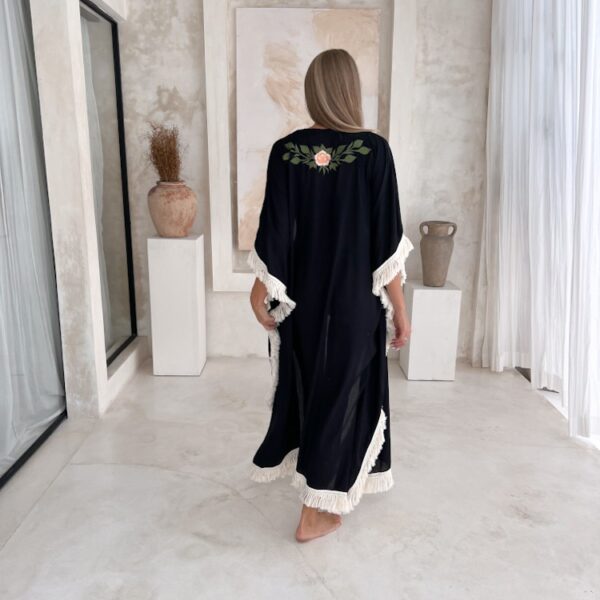 strandueberwurf strandkleid mia lang schwarz 8